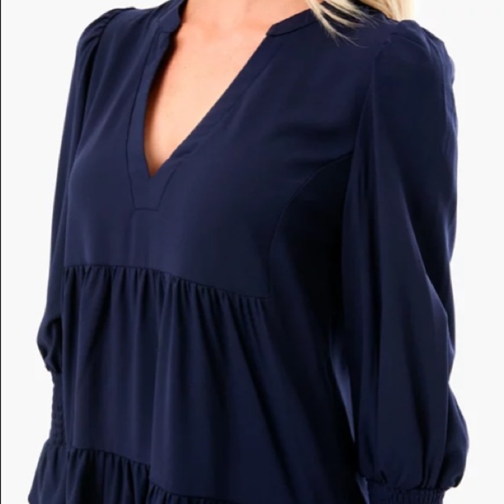 Navy Crepe Kenzo Dress
POMANDER PLACE - Picture 5 of 14